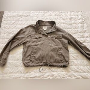 UpWest women  Taupe-green Lightweight Jacket pullover